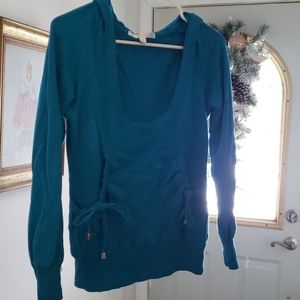 Teal hoodie